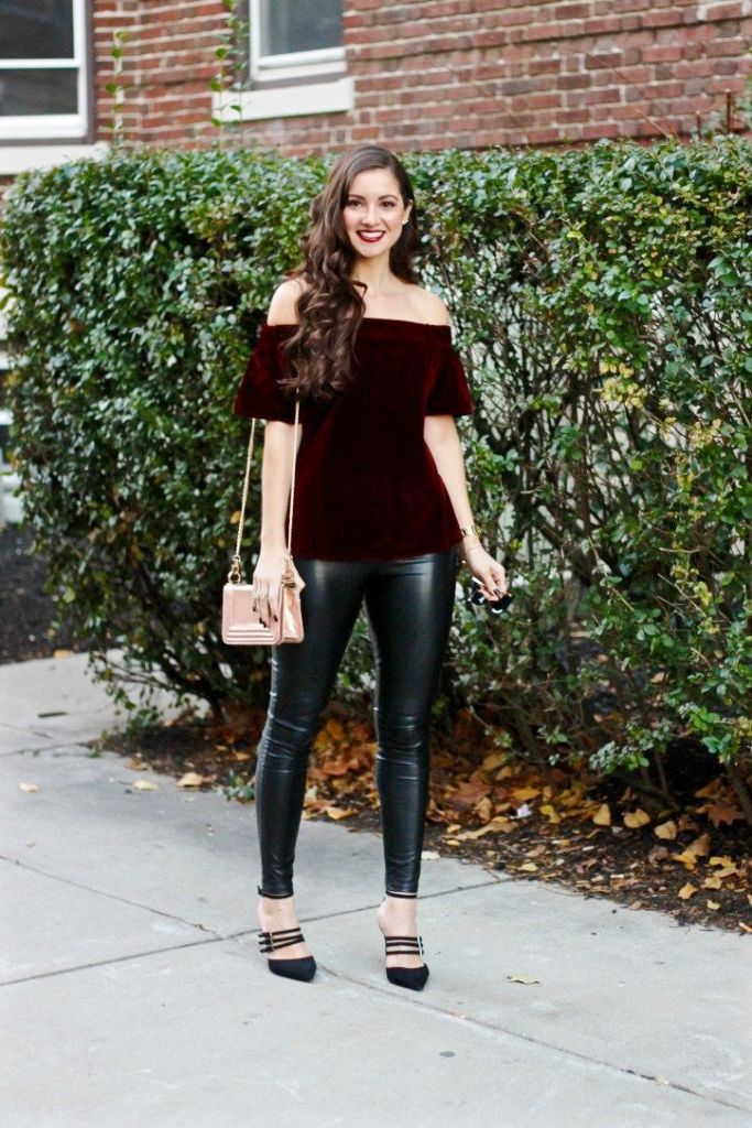 Holiday Velvet Outfit ideas