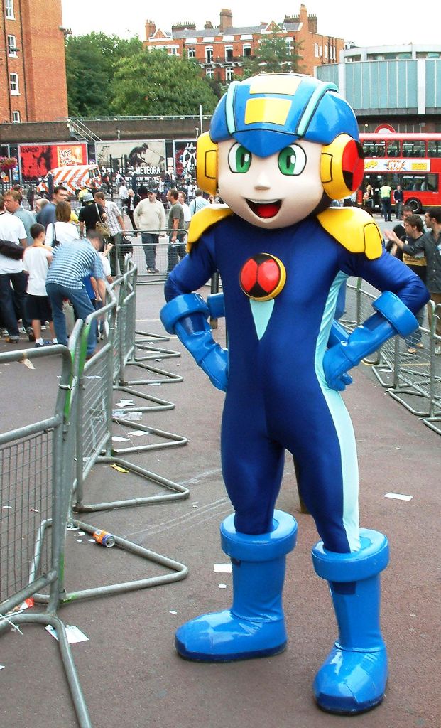 Mega Man Mascot Outfit Ideas