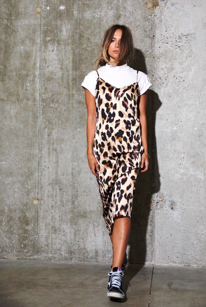 Slip Leopard dress