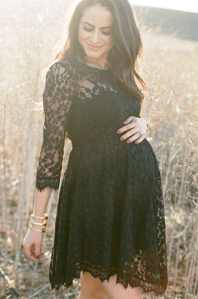 Black Is Grogeous-12 Summer Baby Shower Outfit Ideas To Try Out