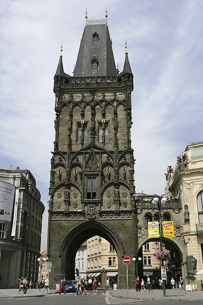 Powder Tower-Top 10 Tourist Attractions In Prague This Year