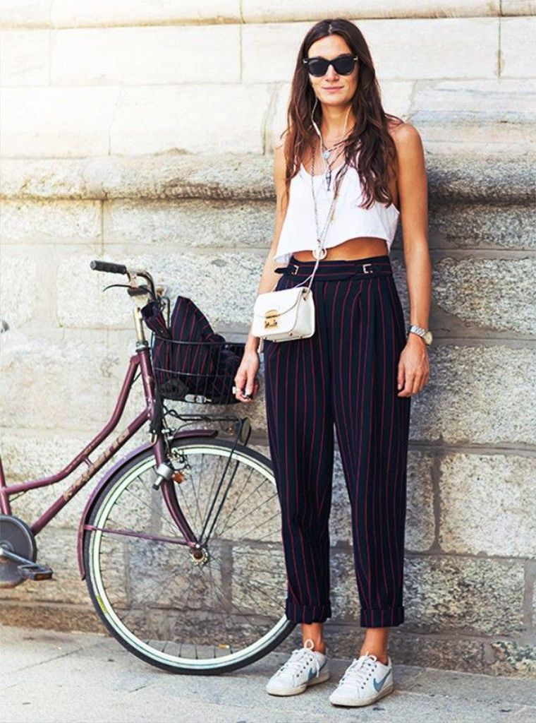 Striped Pants For Women For Summer