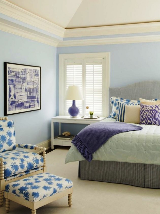 36-Pastel Colored Bedroom