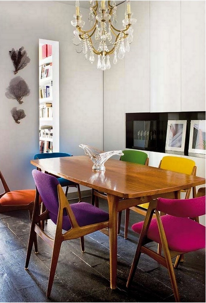 39-Colorful Dining Room