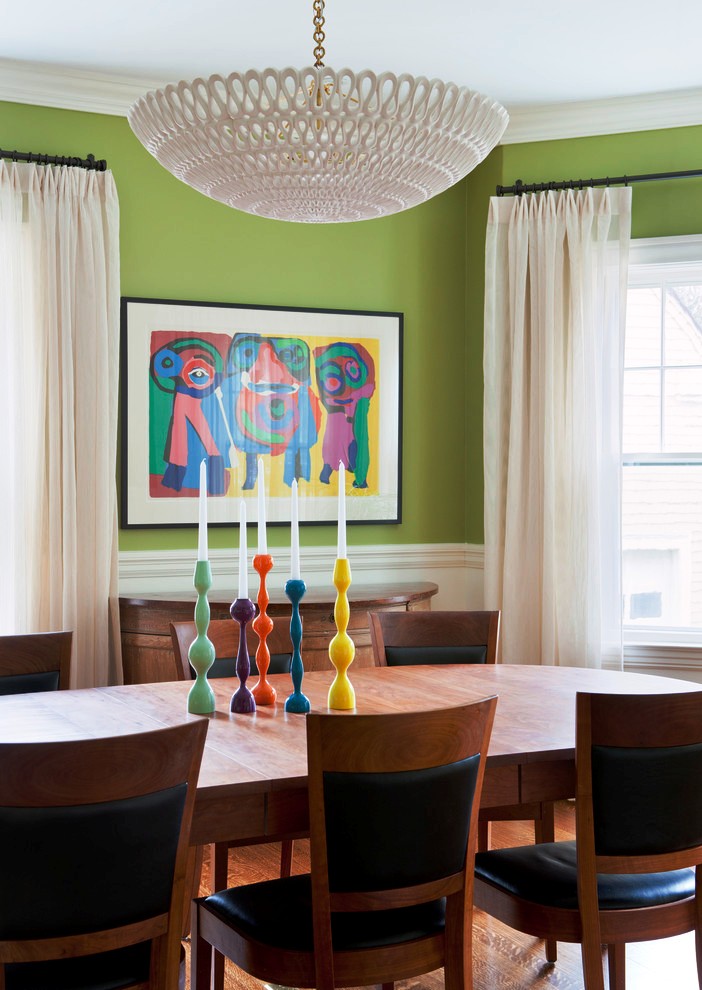 40-Colorful Dining Room