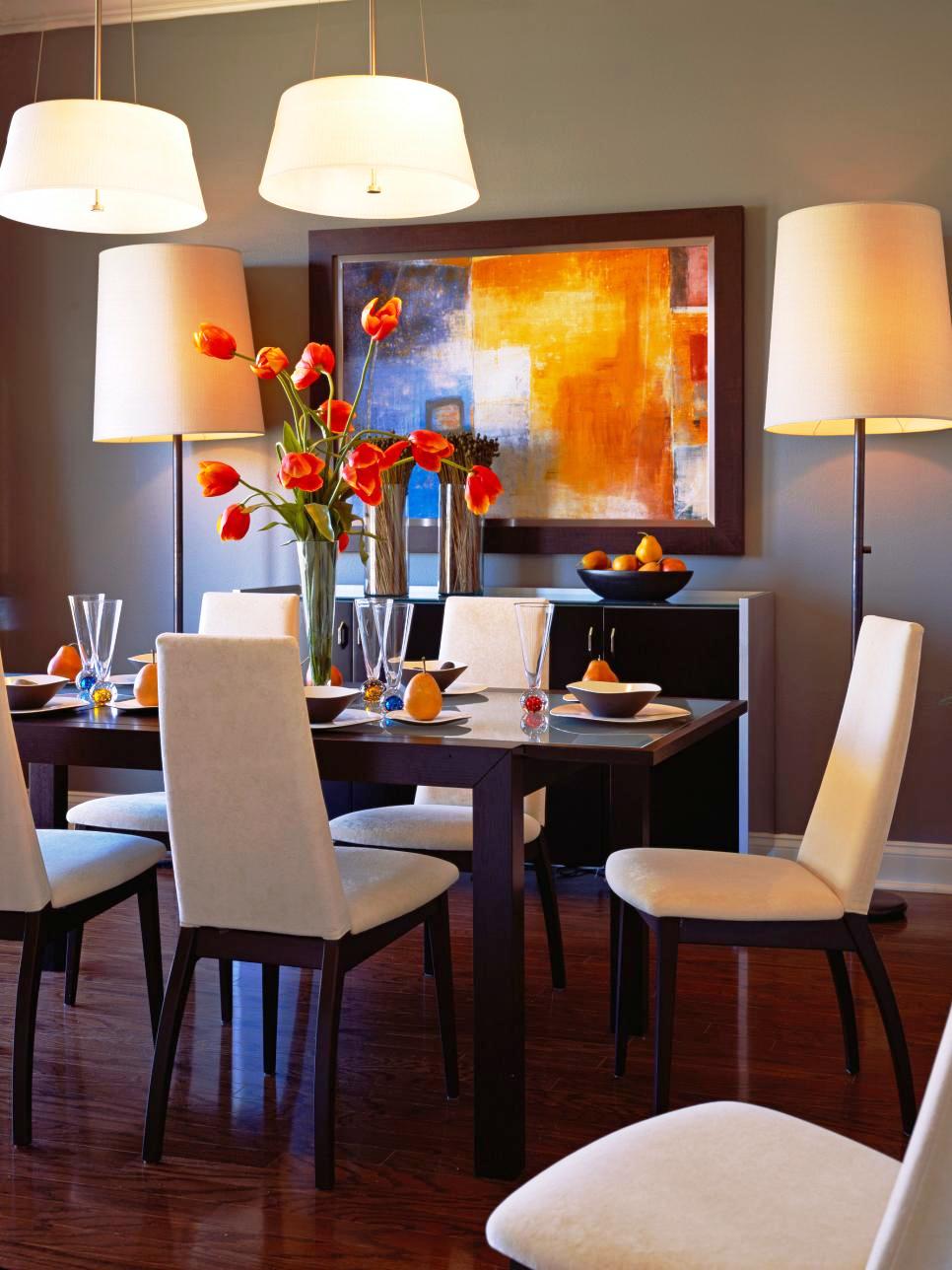 9-Colorful Dining Room