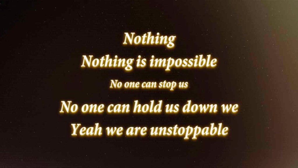 9-nothing is impossible