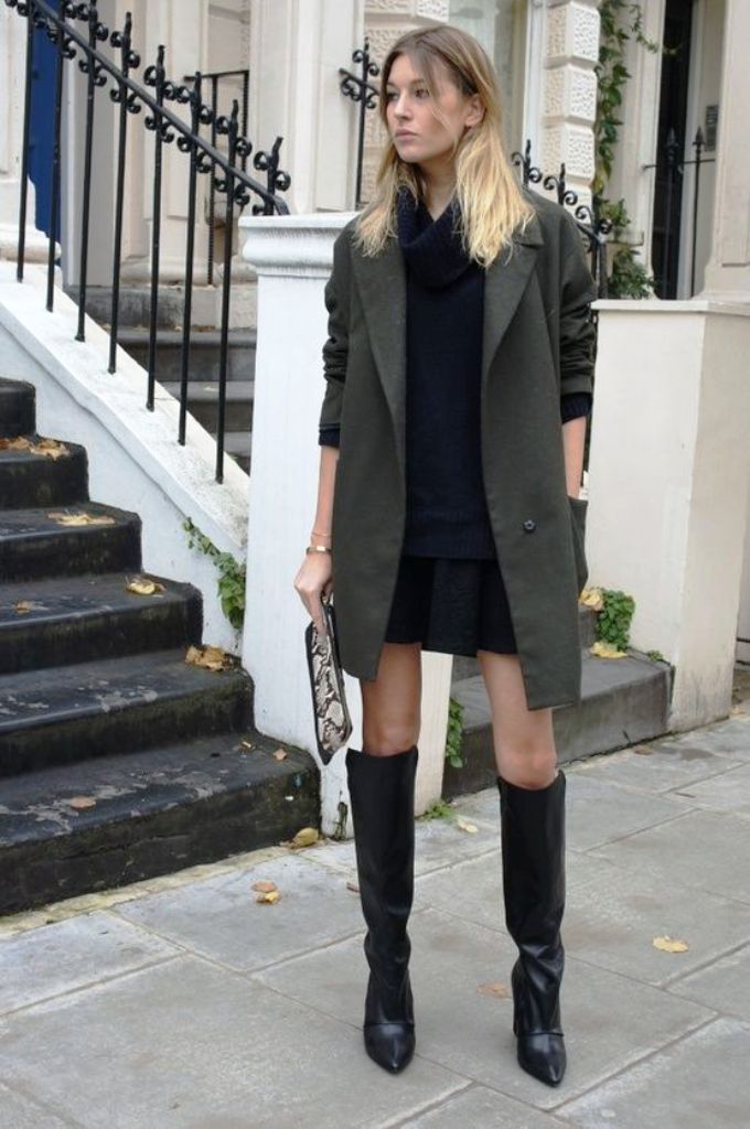 14. Outfit To Wear With Knee High Boots