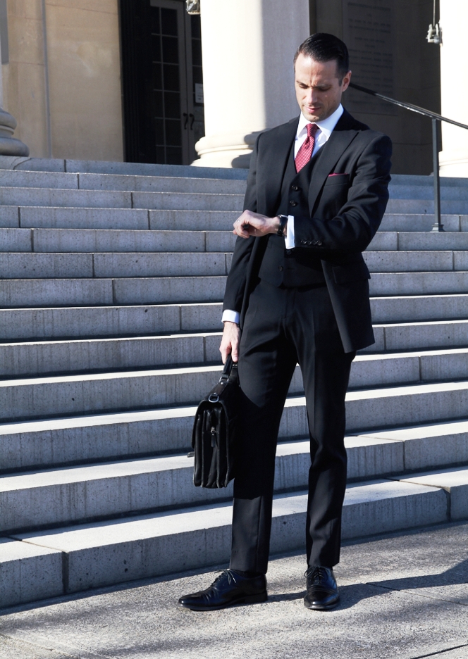 19-black suit fashion ideas for men