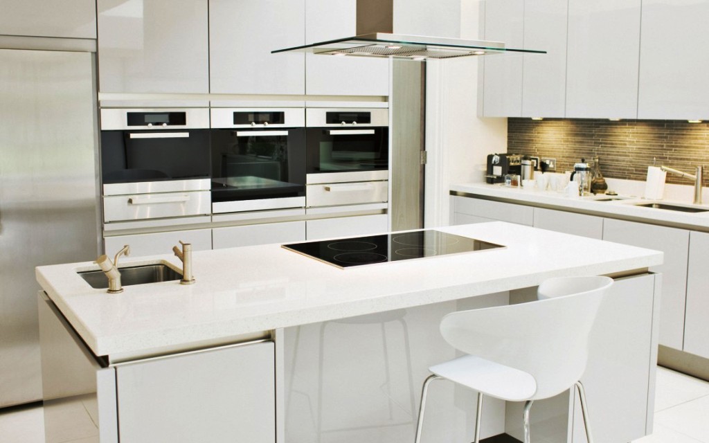 19. White luxury Kitchens