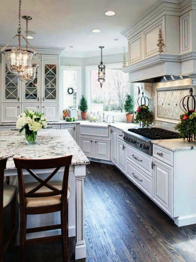20. White luxury Kitchens