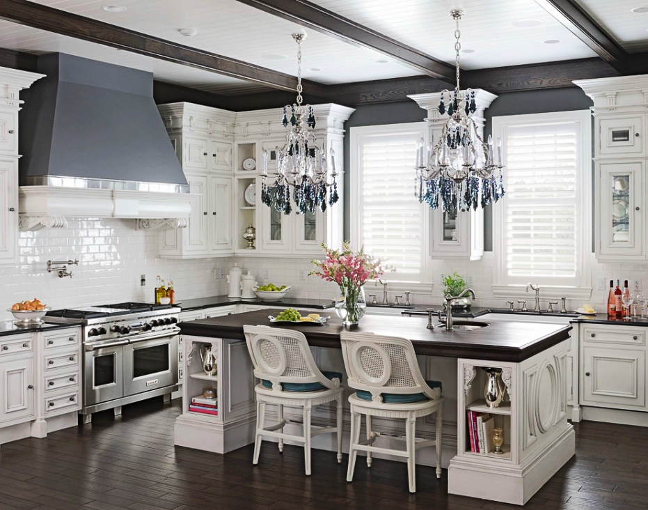40 Beautiful White Luxury Kitchen Decor Ideas - Instaloverz