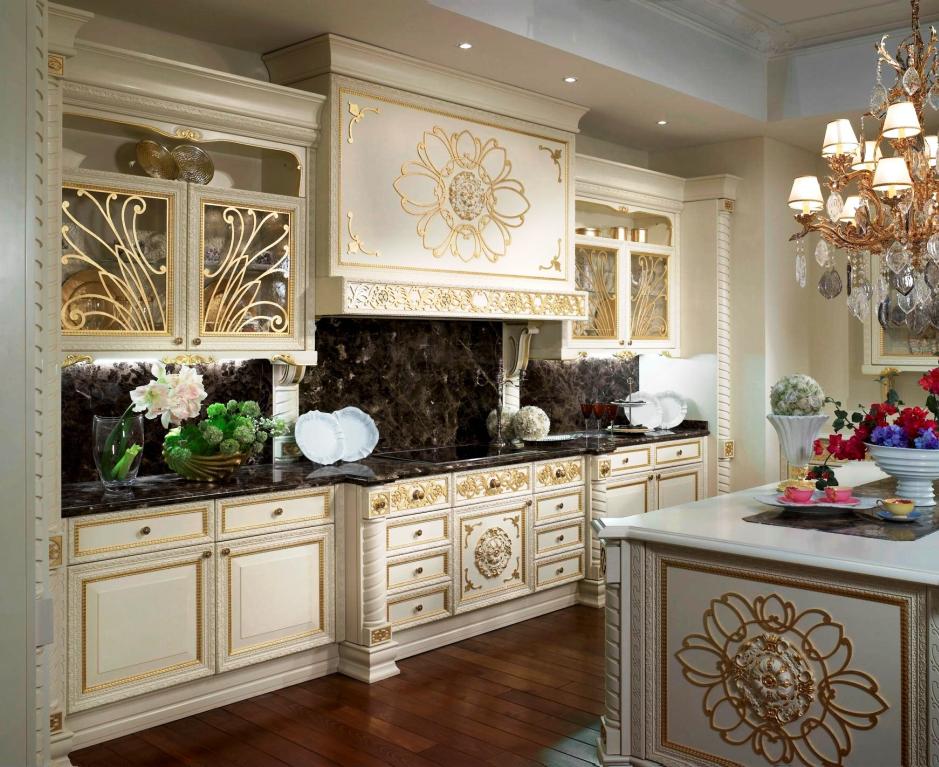 6. White luxury Kitchens