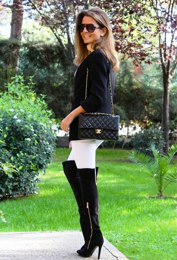 64. Outfit To Wear With Knee High Boots
