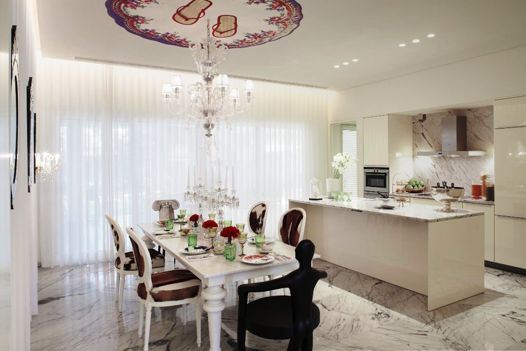8. White luxury Kitchens