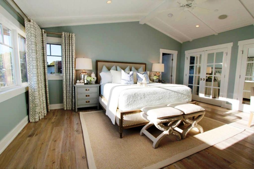 9-beach style master bedroom