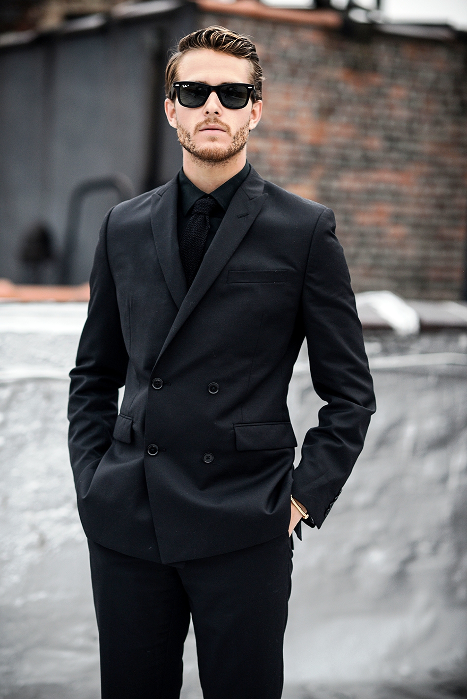 9-black suit fashion ideas for men
