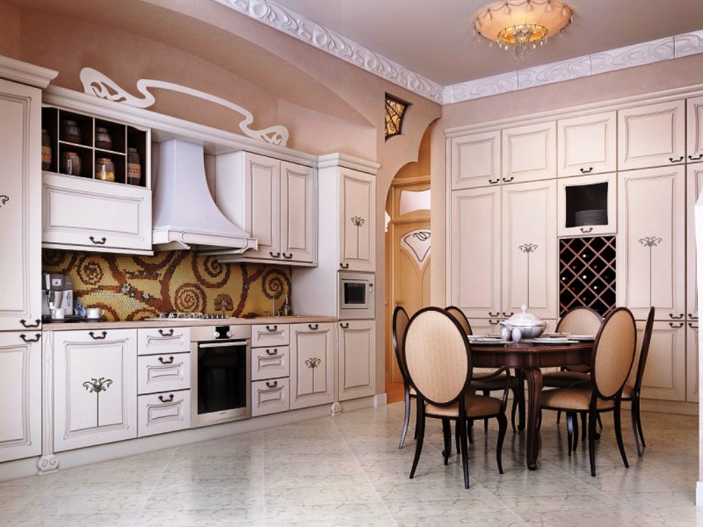 9. White luxury Kitchens