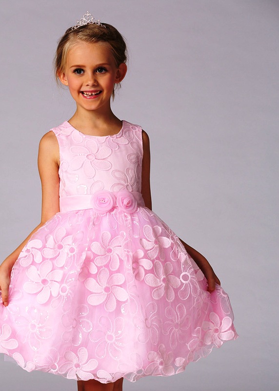 18-Peach dresses for girls ideas