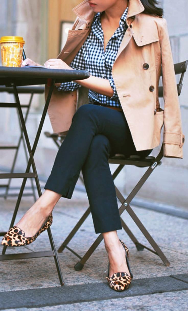 25-Awesome check outfits for Office wear