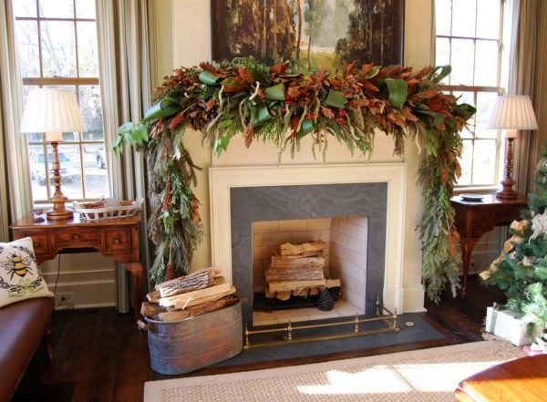 20 Awesome Christmas Fireplace Mantel Decoration Ideas - Instaloverz