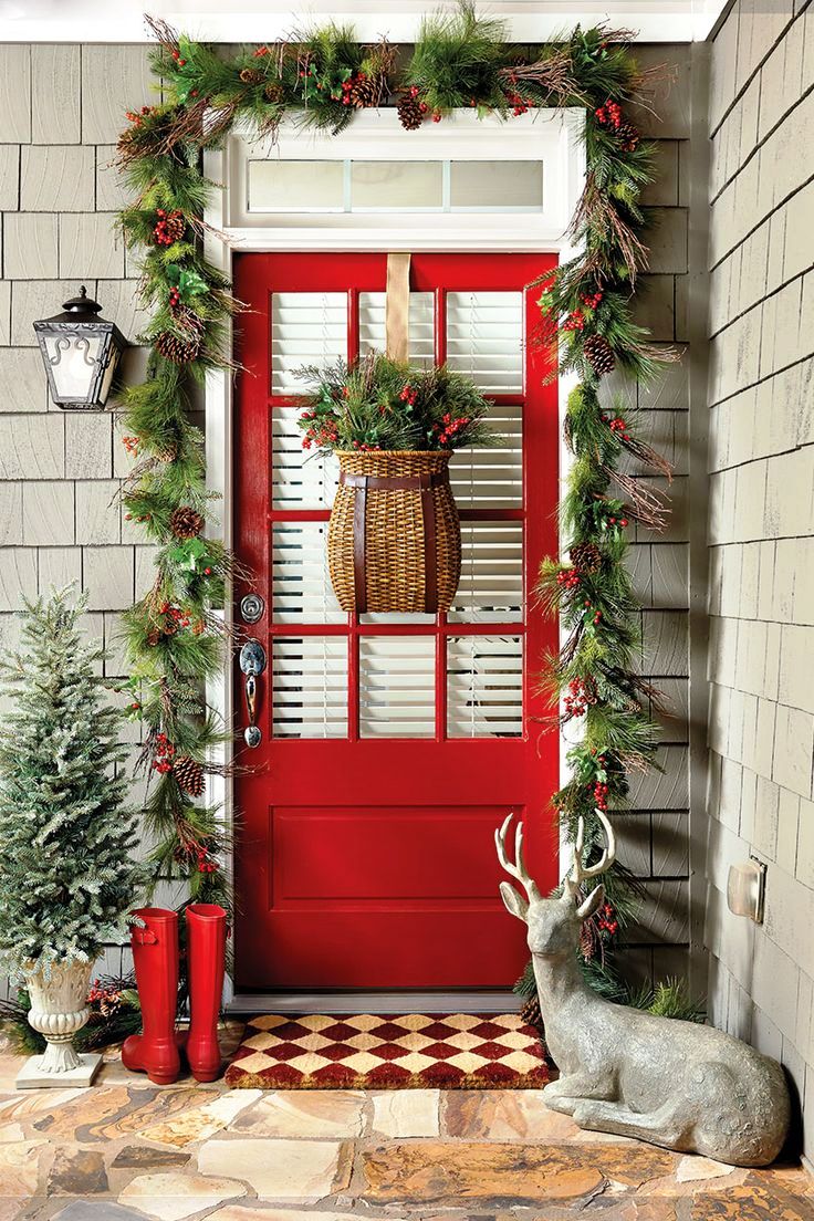 5-christmas-front-door-decoration-ideas