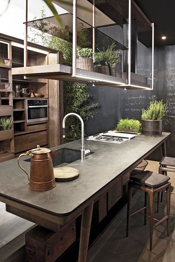 11-Concrete Industrial Kitchen