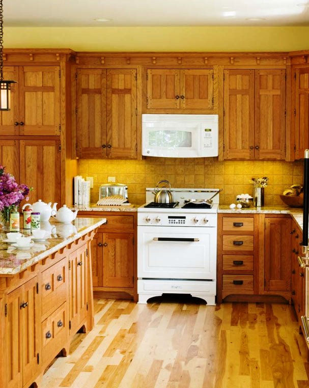 2-Craftsman Kitchen Cabinet Ideas