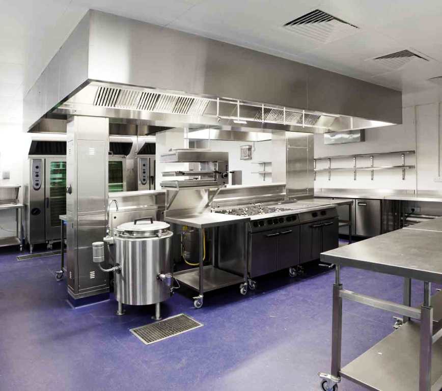 3-Stainless Steel Industrial Kitchen