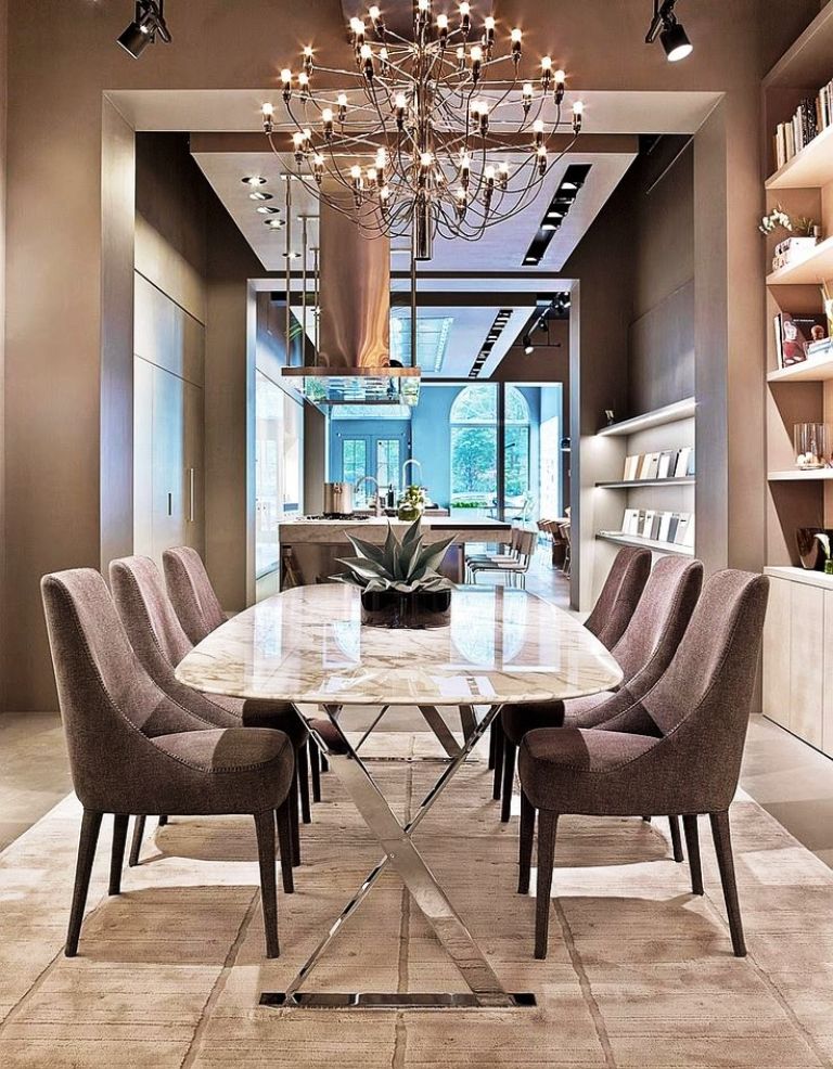 Contemporary Dining Room Table