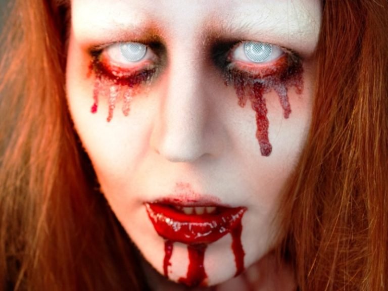 15 Creepy Halloween Blood Makeup Ideas For You