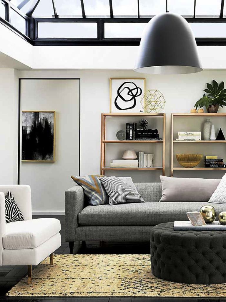 18. Modern Apartment Living Room Decor
