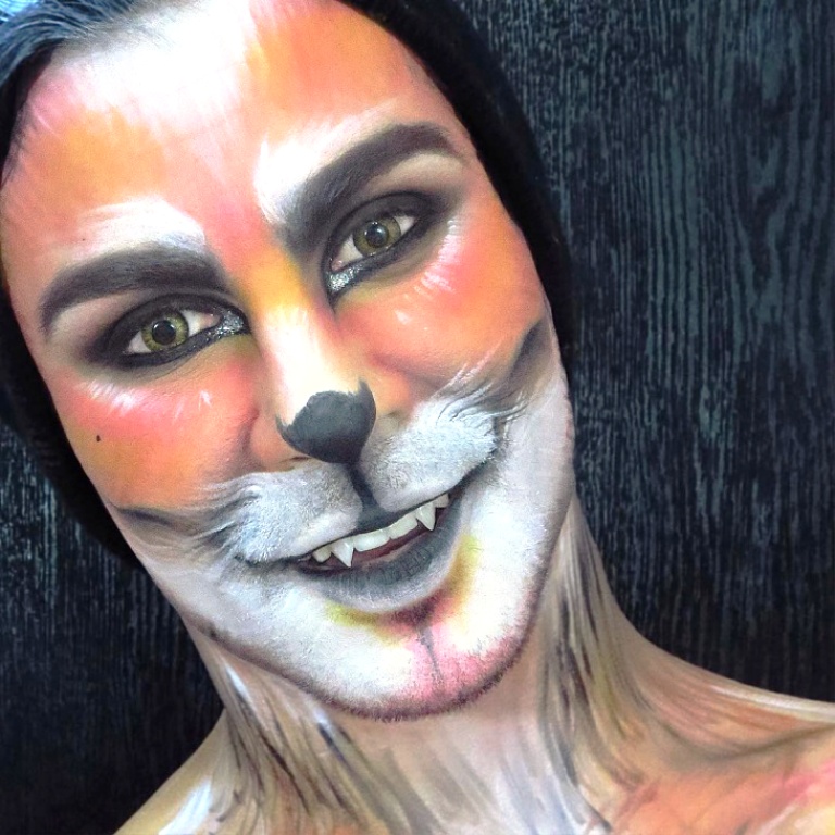 6. Halloween Fox Makeup Ideas