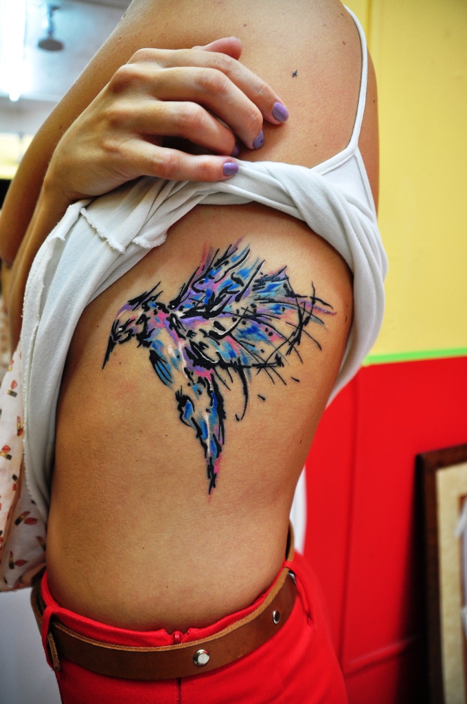 18-Hummingbirds Tattoos Ideas