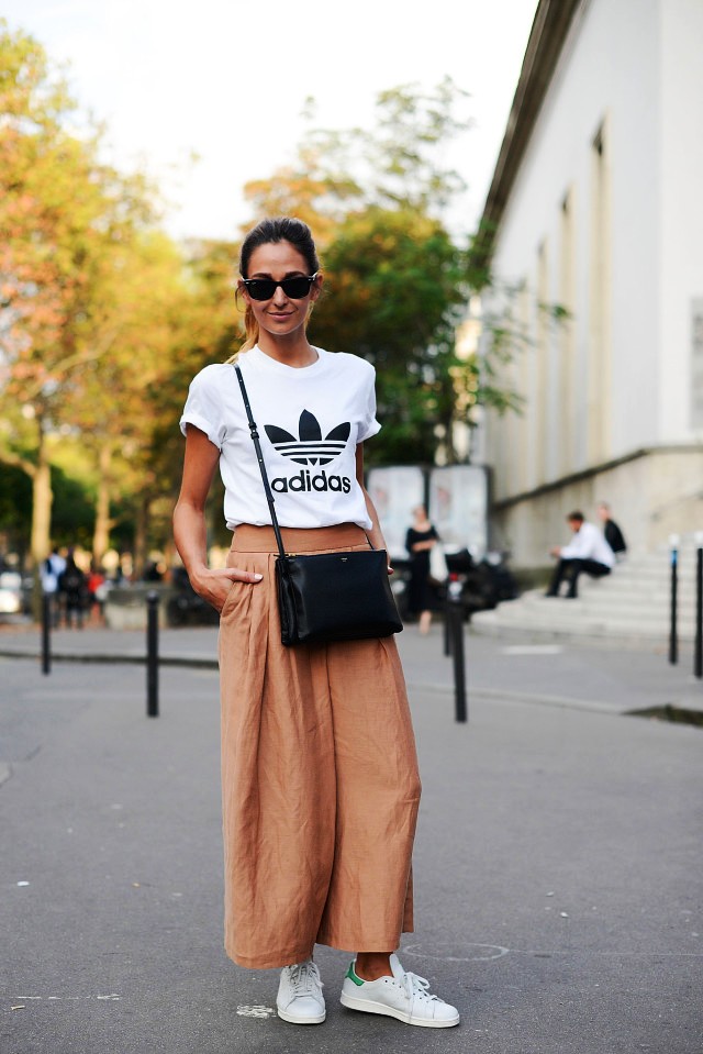 19-Culottes Outfit Street Style
