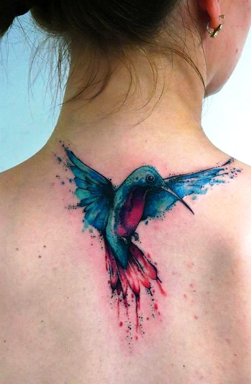 2-Hummingbirds tattoos