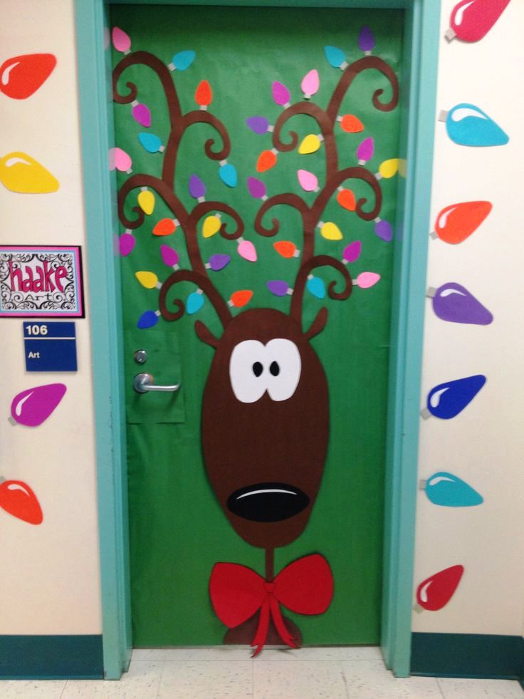 5-Christmas Door Decoration