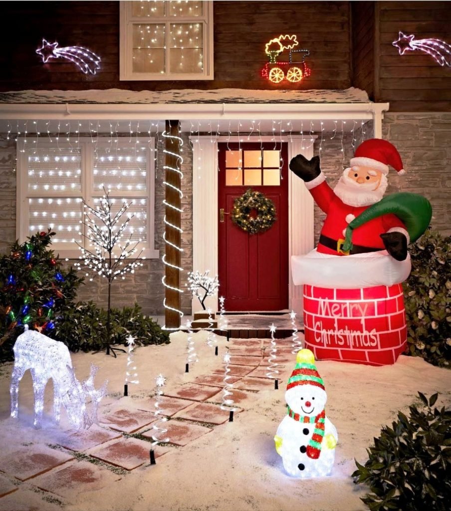 25 Amazing Christmas Outdoor Decoration Ideas - Instaloverz