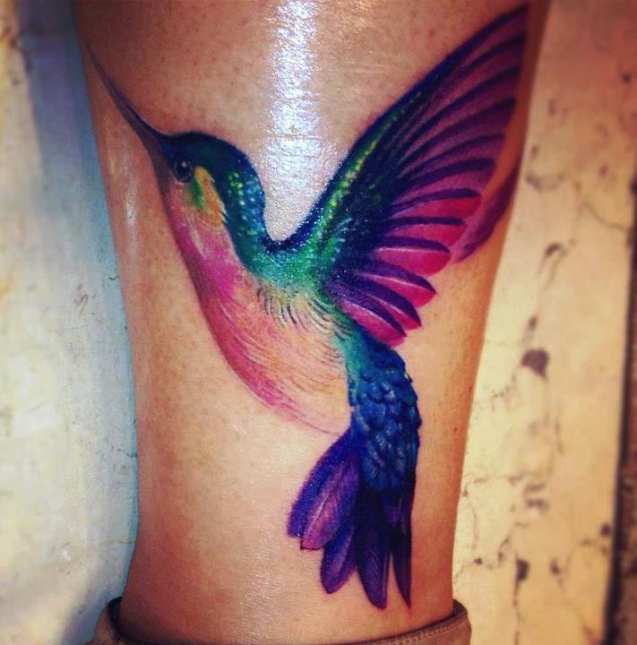 6-Hummingbirds tattoos