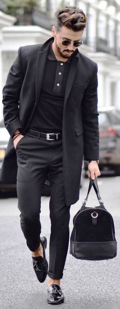 1-Overcoat Outfit Ideas For Man