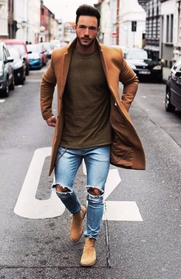 30 Awesome Overcoat Outfit Ideas For Men To Try - Instaloverz