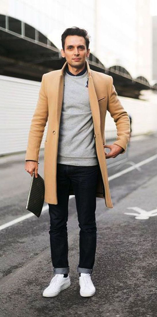 23-Overcoat Outfit Ideas For Man