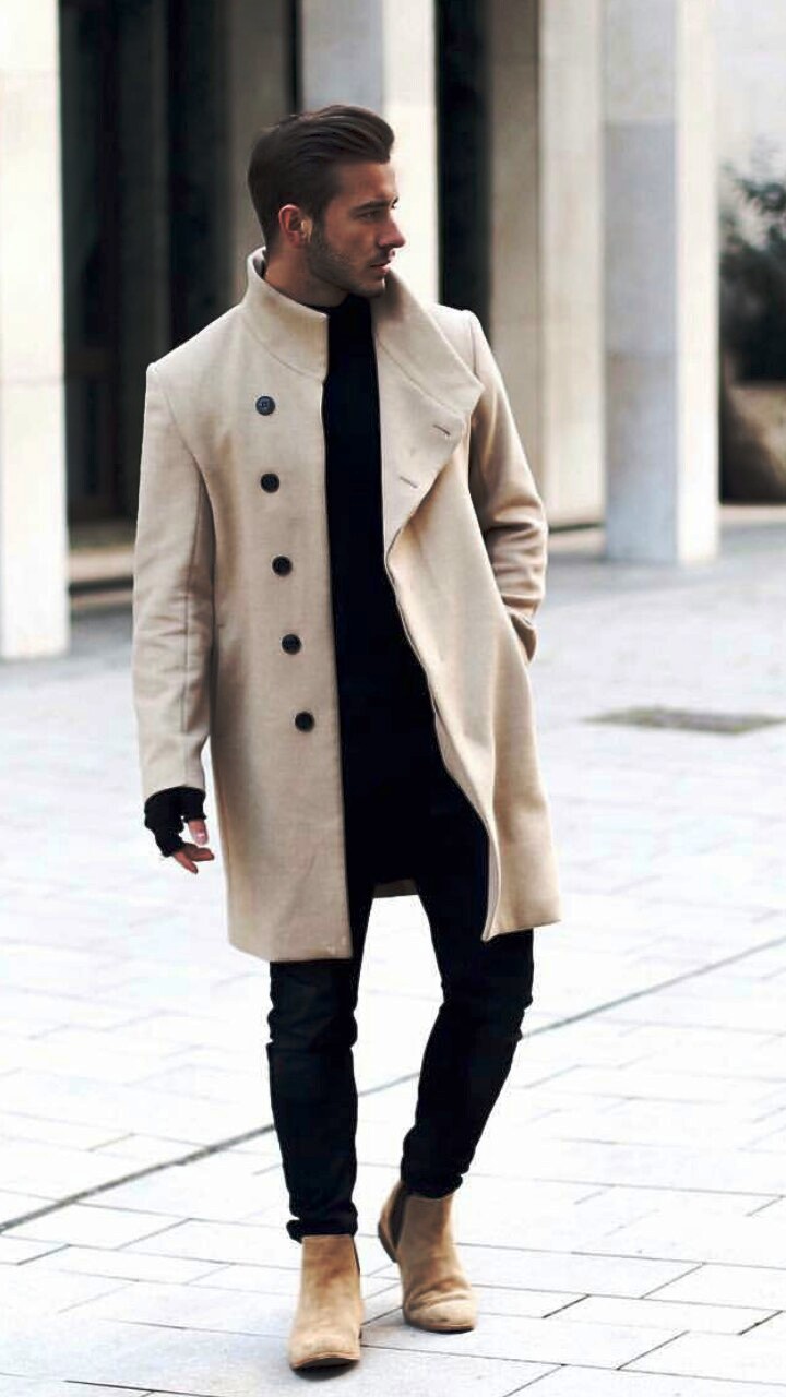 28-Overcoat Outfit Ideas For Man