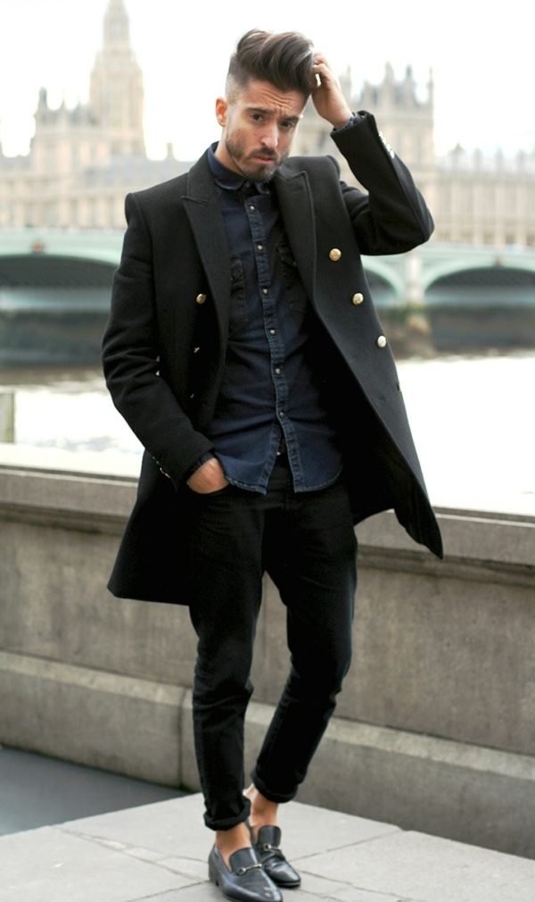 30 Awesome Overcoat Outfit Ideas For Men To Try - Instaloverz