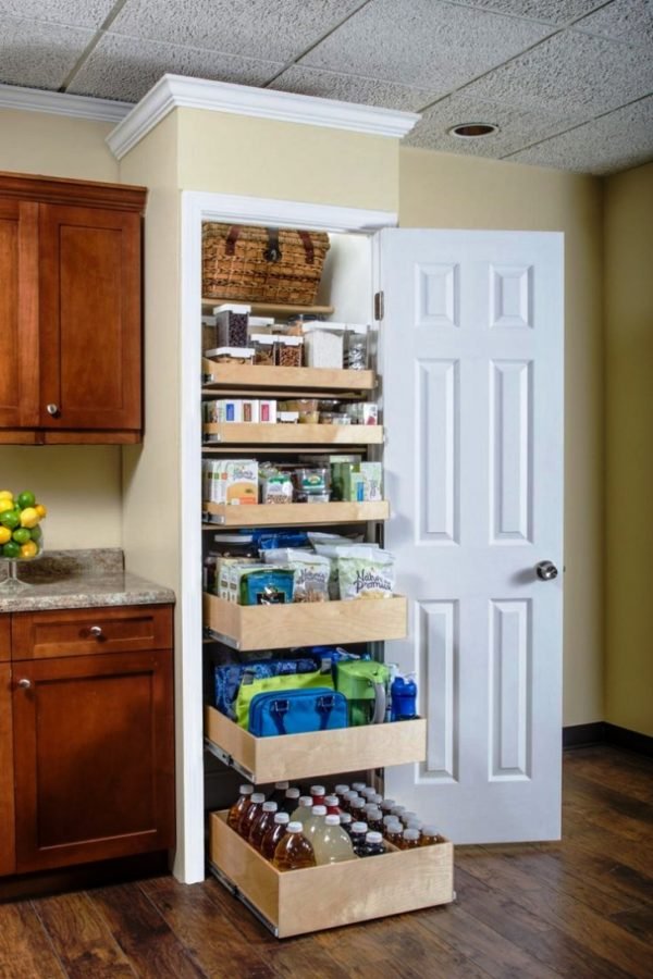 50 Lovely Kitchen Pantry Design Ideas To Try - Instaloverz