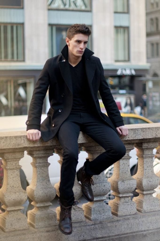 20 Awesome Pea Coats Styling For Men To Try This Year - Instaloverz