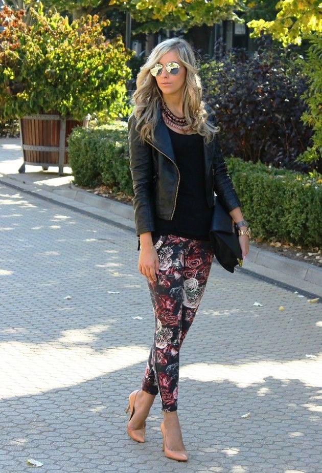 4-Printed Pant Outfit