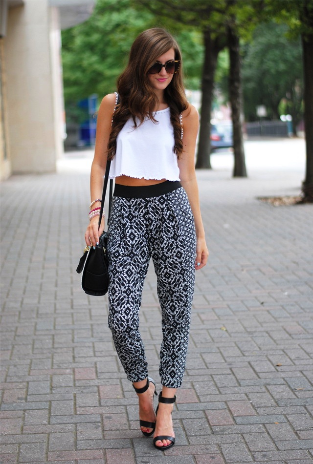 7-Printed Pant Outfit