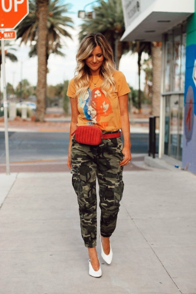 Camouflage pants For Travelling 