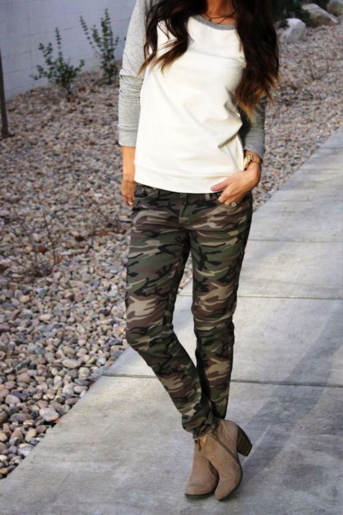Casual Camouflage pants